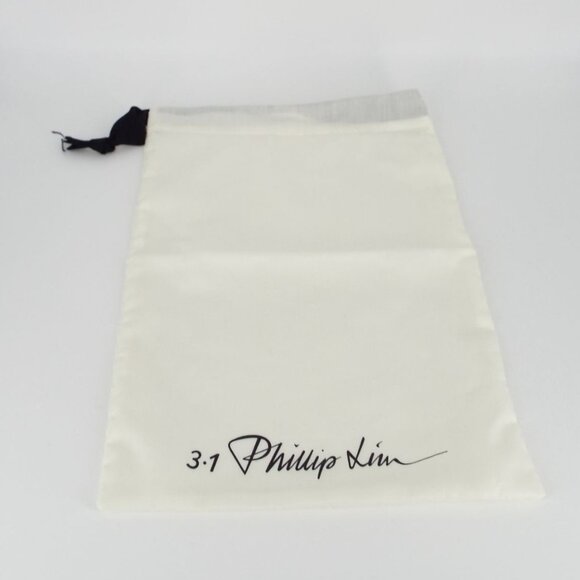 3.1 Phillip Lim White Leather Drum Watch Strap Sandals Size 39 - Picture 11 of 14